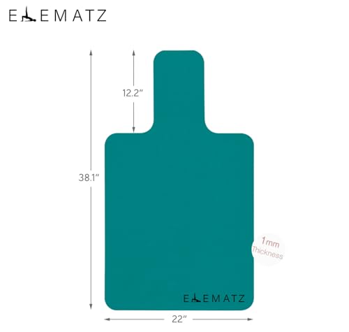 Pilates Reformer Mat (Teal)