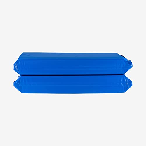 KinderMat, 1.5 Inch Thick, 4-Section Rest Mat, Red/Blue, Great for School, Daycare, Travel, and Home, 100% Made in The USA…