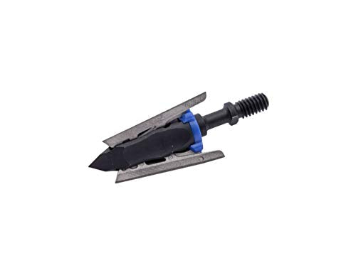 G5 Outdoors Deadmeat 100% Steel Expandable Standard Broadhead (3 Pack + Practice Tip) (Made in The USA)