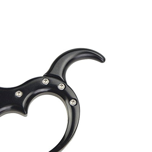 SHARROW Bow Release Aid 3/4 Fingers Automatic Archery Release Aluminium Alloy Thumb Trigger for Compound Bow Accessory (Black)