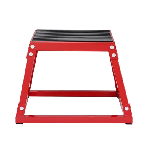 VEVOR Plyometric Platform Box 12/18/24 Inch Fitness Exercise Jump Box Step Plyometric Box Jump for Exercise Fit Training