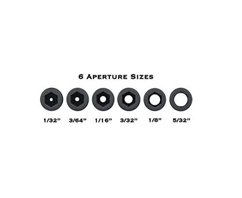Hamskea Insight 6 Aperture Set (Tool and Case Included), Blue
