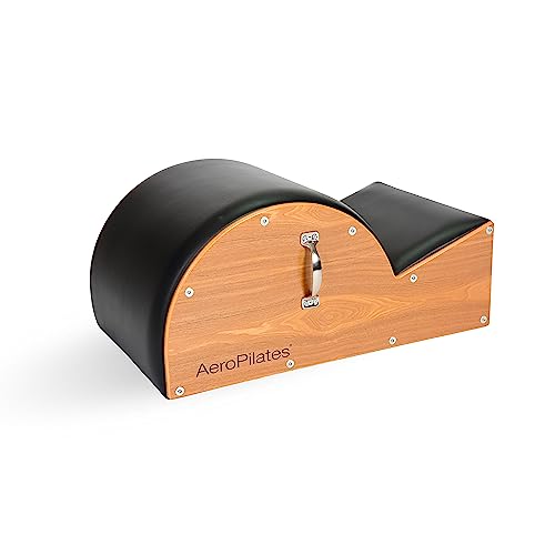 AeroPilates Precision Series Arc Barrel - Posture Corrector Pilates Barrel - Home Pilates Back Stretcher - Pilates Strength Workout Machine for Home Gym - Up to 300 lbs Weight Capacity