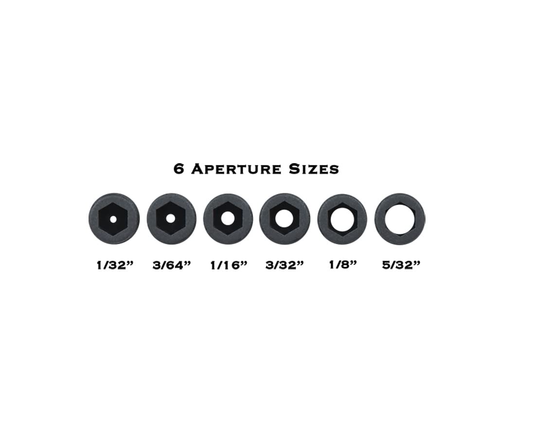 Hamskea Insight 6 Aperture Set (Tool and Case Included), Blue