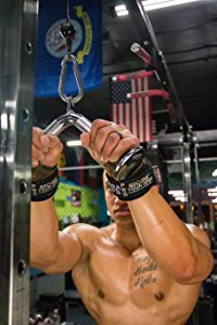 Cobra Grips PRO Weight Lifting Gloves Heavy Duty Straps Alternative Power Lifting Hooks For Deadlifts Adjustable Neoprene Padded Wrist Support Bodybuilding (FIT USA FLAG Leather)
