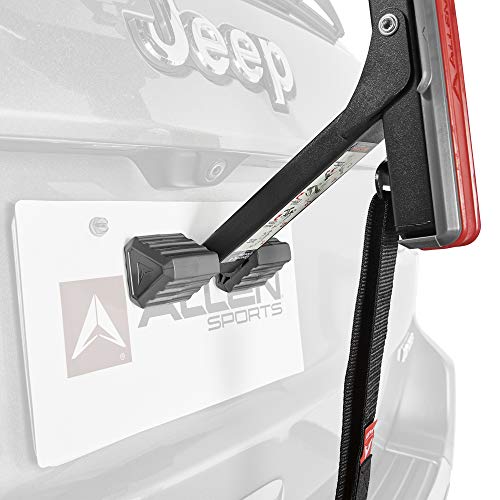 Allen Sports Ultra Compact Folding 2-Bike Trunk Mount Rack, Model ZNUC2 Black