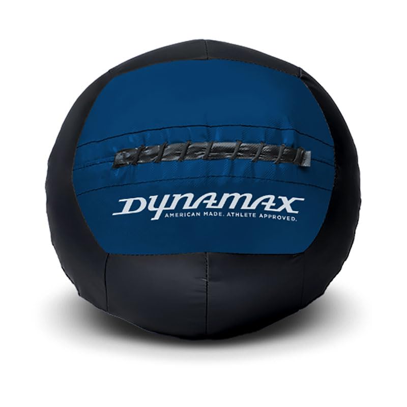 Dynamax 8LB Soft-Shell Medicine Ball Black/Blue
