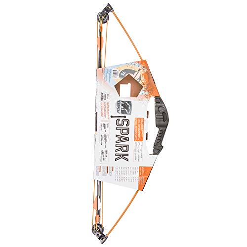 Bear Archery Spark Youth Bow Set, Ambidextrous, Flo Orange