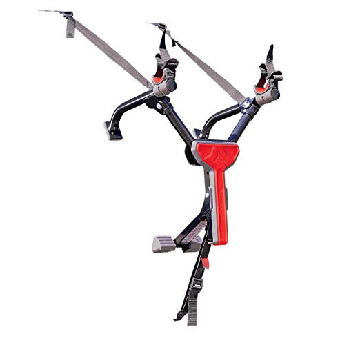 Allen Sports Ultra Compact Folding 2-Bike Trunk Mount Rack, Model ZNUC2 Black