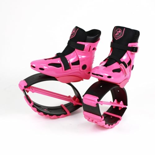 Joyfay Pink Unisex Fitness Jump Shoes Bounce Shoes (Large)