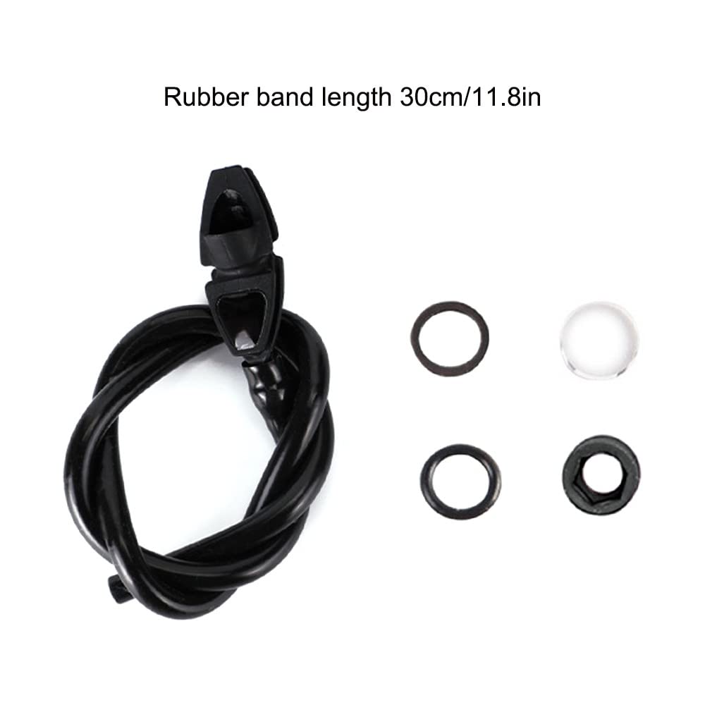Bow Peep Sight Kit, Tube Peep Sight 6X/8X Clarifier Archery Accessories for Compound Bow