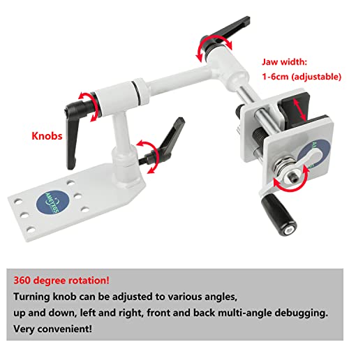 Bow Vise for Compound Bow/Recurve Bow/Steel Ball Bow Adjusting Universal Bow Vise with Levels kit Archery Bow Maintenance Accessories (Style 1)