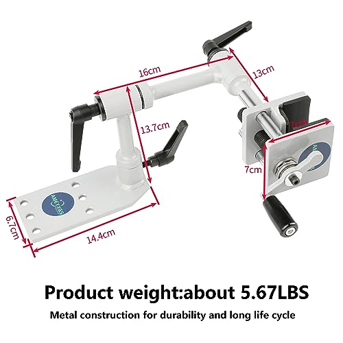 Bow Vise for Compound Bow/Recurve Bow/Steel Ball Bow Adjusting Universal Bow Vise with Levels kit Archery Bow Maintenance Accessories (Style 1)