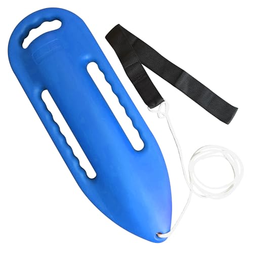 Mergency Lifeguard Float | Professional Rescue Can | Open Water Swim Buoy | Lifeguard Rescue Can (Blue Marine)