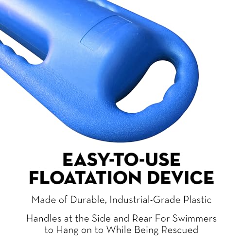 Mergency Lifeguard Float | Professional Rescue Can | Open Water Swim Buoy | Lifeguard Rescue Can (Blue Marine)