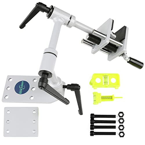 Bow Vise for Compound Bow/Recurve Bow/Steel Ball Bow Adjusting Universal Bow Vise with Levels kit Archery Bow Maintenance Accessories (Style 1)