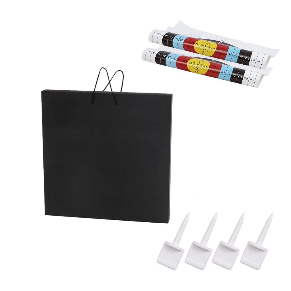 SOPOGER Archery Target for Backyard Adult, Easy Arrow Removal Bow Target, Durable Bow and Arrow Target for Youth Outdoor Shooting Practice (EVA Target with Rope)