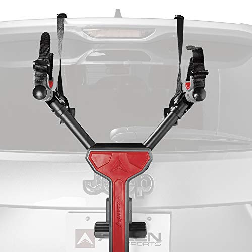 Allen Sports Ultra Compact Folding 2-Bike Trunk Mount Rack, Model ZNUC2 Black