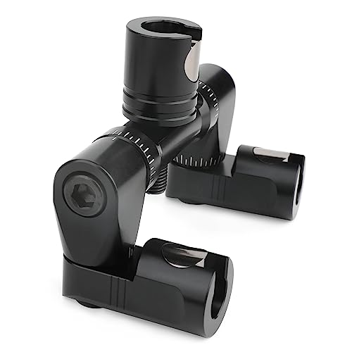 limaity Archery Adjustable V-Bar Mount,Single/Double V-Bar Mount Quick Disconnect for Compound Bow/Recurve Bow(Double Side V Bar)