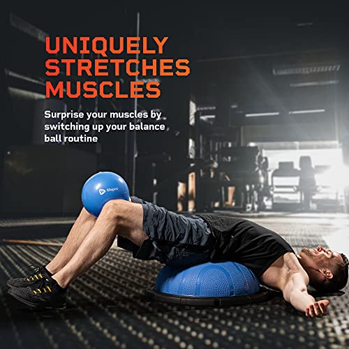 LifePro Half Exercise Ball Trainer - Horizon Balance Ball for Exercise - Balance Ball Trainer - Stability Ball for Exercise, Full Body Workout - Half Exercise Ball Balance Trainer for Physical Therapy