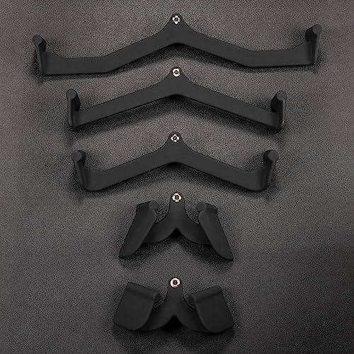 Fitvids Multifunctional Home Gym System Workout Station Multiple Grip Handles, 5-Piece Combo