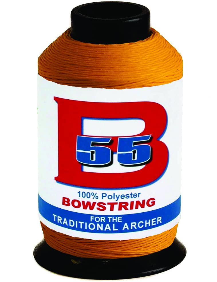 BCY B55 Bowstring Material 1/4 lb Yellow