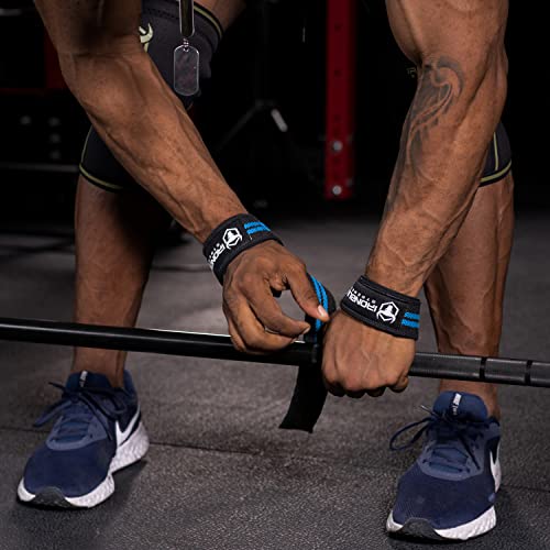 Lifting Straps (1 Pair) - Padded Wrist Support Wraps - For Powerlifting, Bodybuilding, Gym Workout, Strength Training, Deadlifts & Fitness Workout (Pink - No Padding)