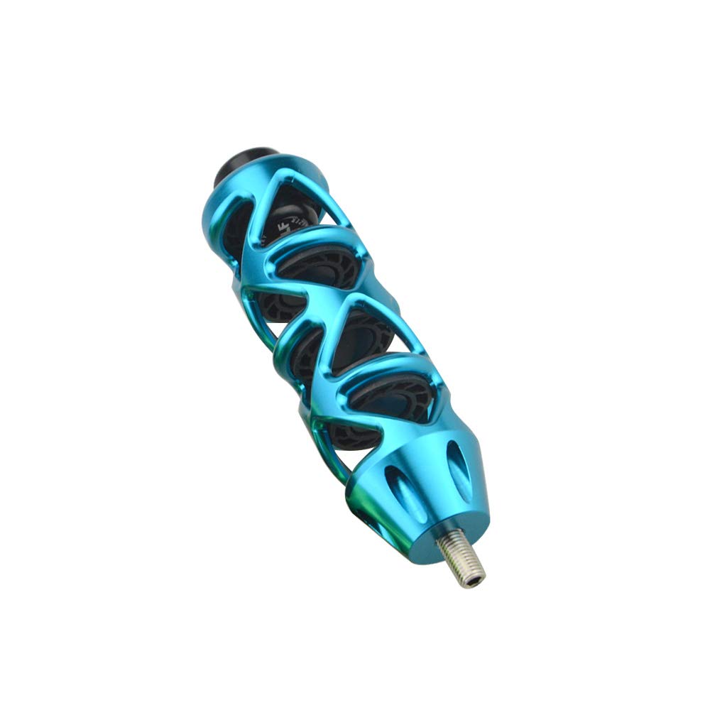 ZSHJGJR Archery Bow Stabilizer 5 Inch Harmonic Shock Absorber Damping Silencer Vibration Reduction for Compound Recurve Bow (Blue)
