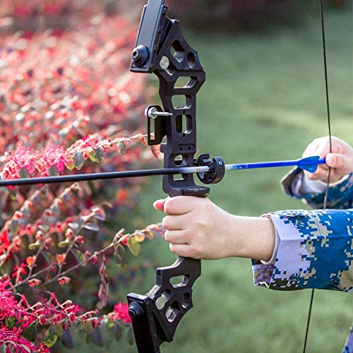 Monleap Recurve Bow and Arrows for Adults 51" Archery Set Right Hand Longbow 30-50lb Aluminum Alloy Riser Takedown Bow Arrow Quiver Bow Sight for Beginner to Intermediate Shooting Hunting (30 pounds)