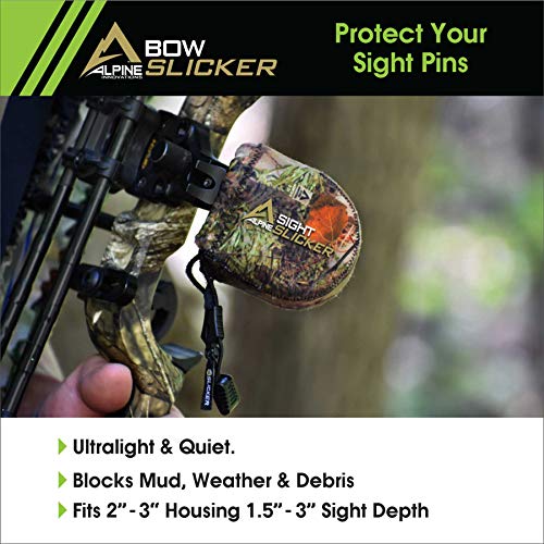 Alpine Innovations Slicker Sight Guard Crossbow Scope Housing, Waterproof Hunting Gear, Sportsman Archery Accessories, Camo Wrap - Bow Sight (Alpine Mountain Camo)