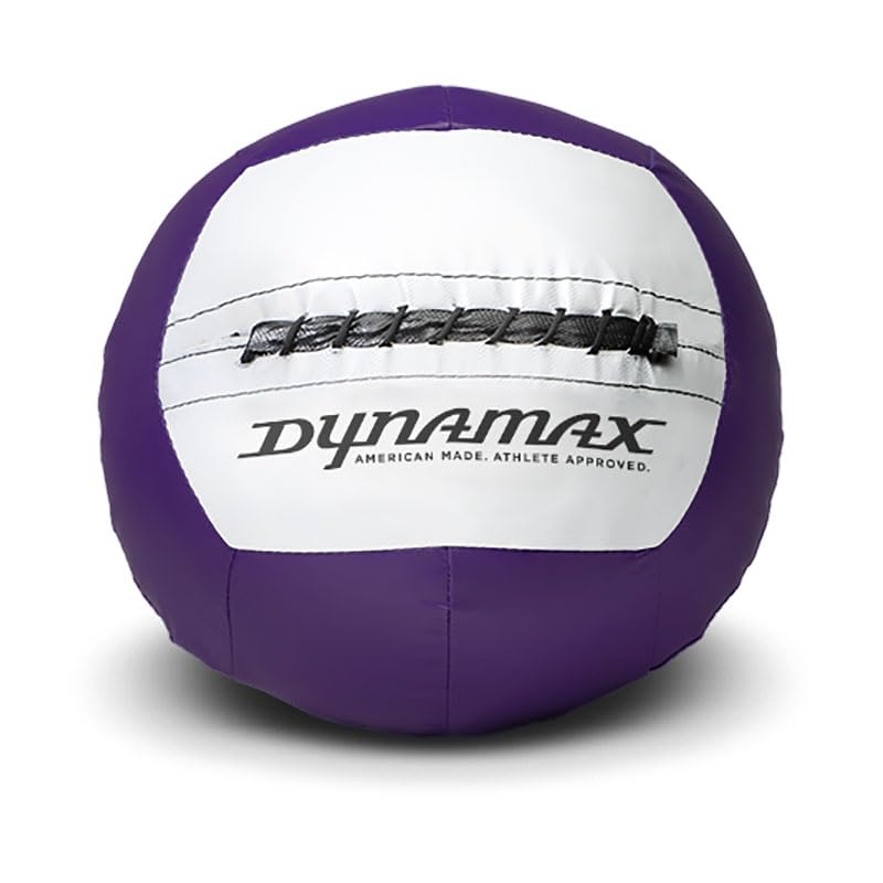 Dynamax 8LB Soft-Shell Medicine Ball Purple/Grey