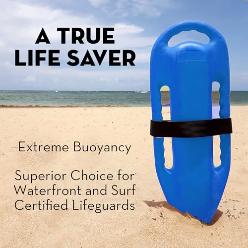 Mergency Lifeguard Float | Professional Rescue Can | Open Water Swim Buoy | Lifeguard Rescue Can (Blue Marine)