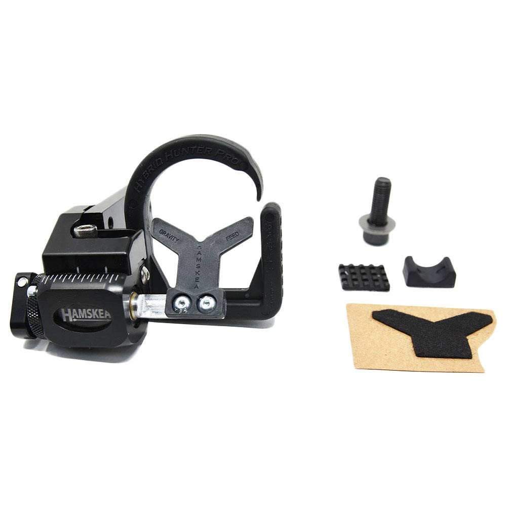 Hamskea Archery Solutions Hybrid Hunter Pro Black Left Hand Drop Away Arrow Rest (200882)