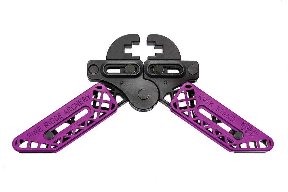 Pine Ridge Archery unisex adult Kwik Stand Bow Support, Purple, Universal US