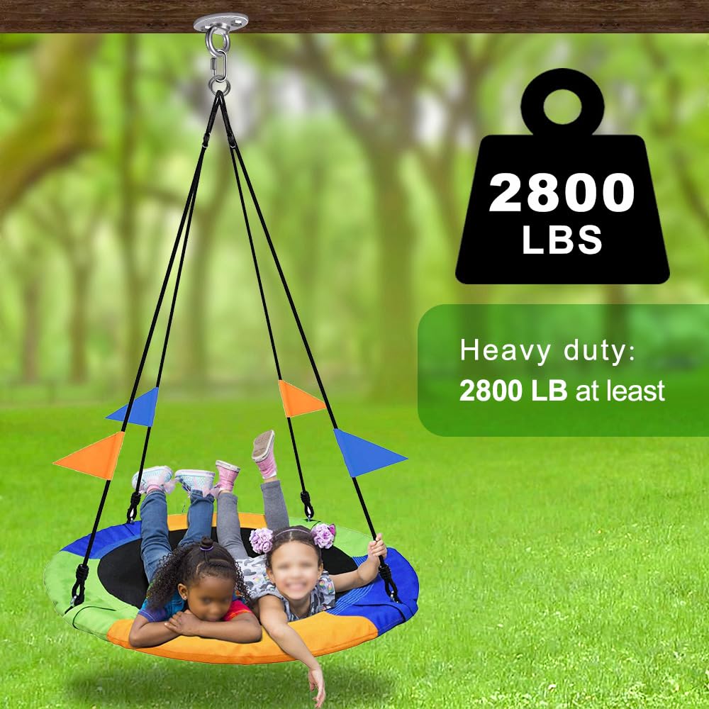 BeneLabel Wall Ceiling Mount Bracket for Suspension Strap Trainer, Stainless Steel, 2800lb Capacity, for Body Weight Strength Training, Aerial Yoga, Resistance Band, Battle Rope, Boxing, 3 Pack