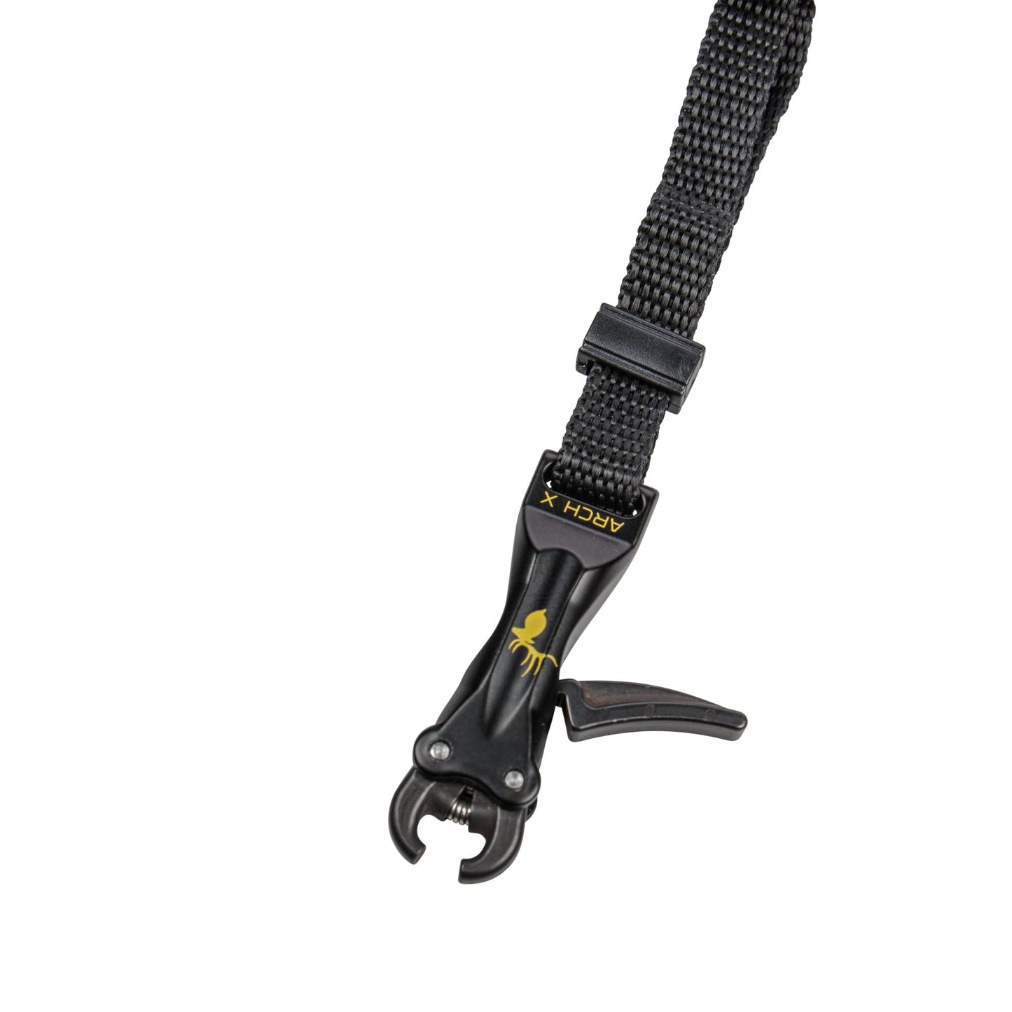 Trophy Ridge ArchX Archery Bow Release - Smooth Dual Caliper Release, Adjustable Strap Length, Interlocking Jaw System, Premium Leather Buckle Strap, Trigger Travel Tuning , Black