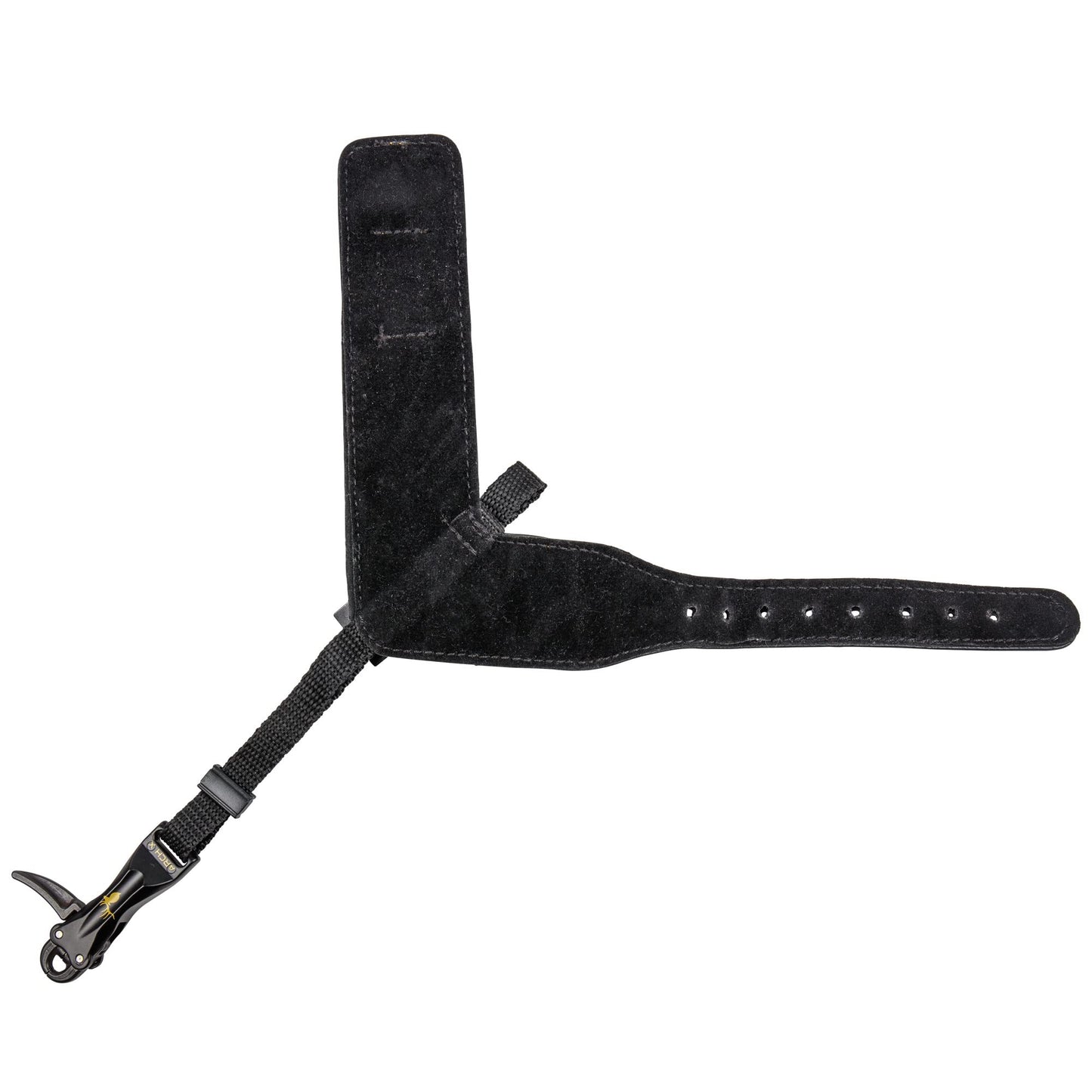 Trophy Ridge ArchX Archery Bow Release - Smooth Dual Caliper Release, Adjustable Strap Length, Interlocking Jaw System, Premium Leather Buckle Strap, Trigger Travel Tuning , Black