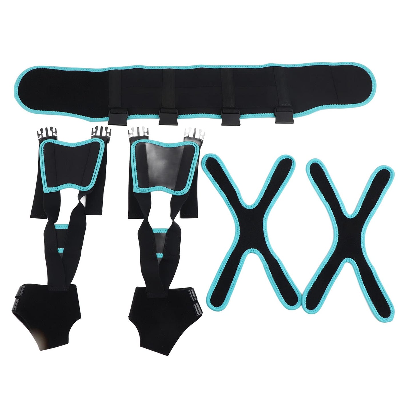 Leg Corrector Strap, O X Type Leg Correction Bandage, O X Legs Correction Belt Legs Posture Corrector Band for Adults (L)