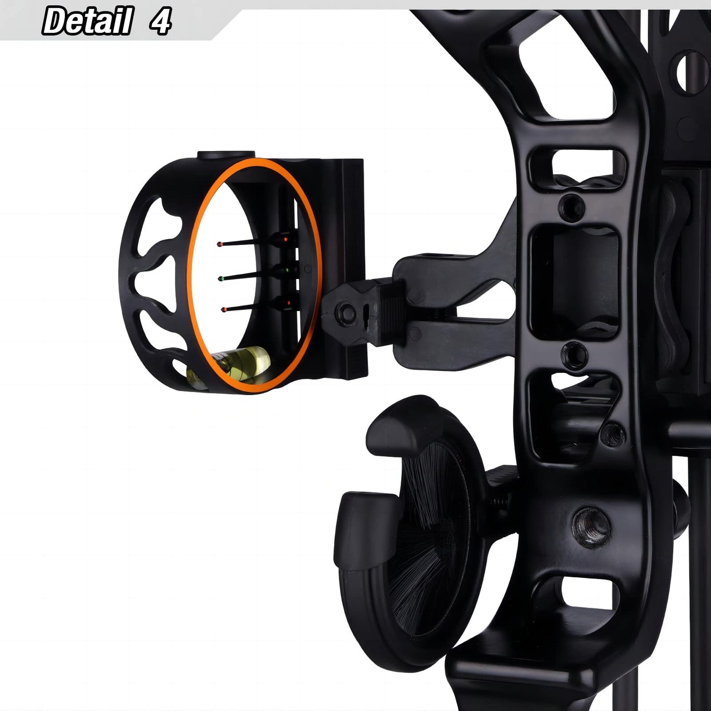 PANDARUS Compound Bow Set 10-40lbs for Pull Child Right Hand Lightweight Design Bow Adjustable 16"~28" Draw Length IBO 290fps New 2023 Professional Set (Black Right-Handed Bag Pro)