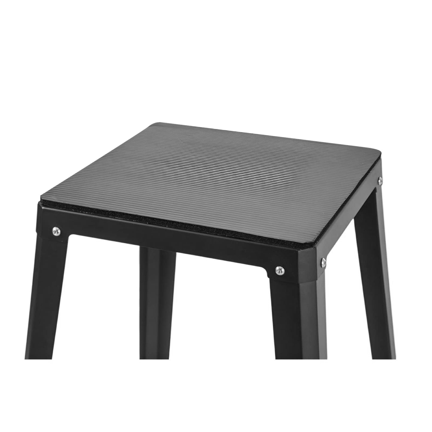 GUDESEN Plyometric Boxes 12/18/24 Inch Steel Plyo Box Fitness Exercise Jump Box for Home Gym Plyometric Jumping Exercises/Black