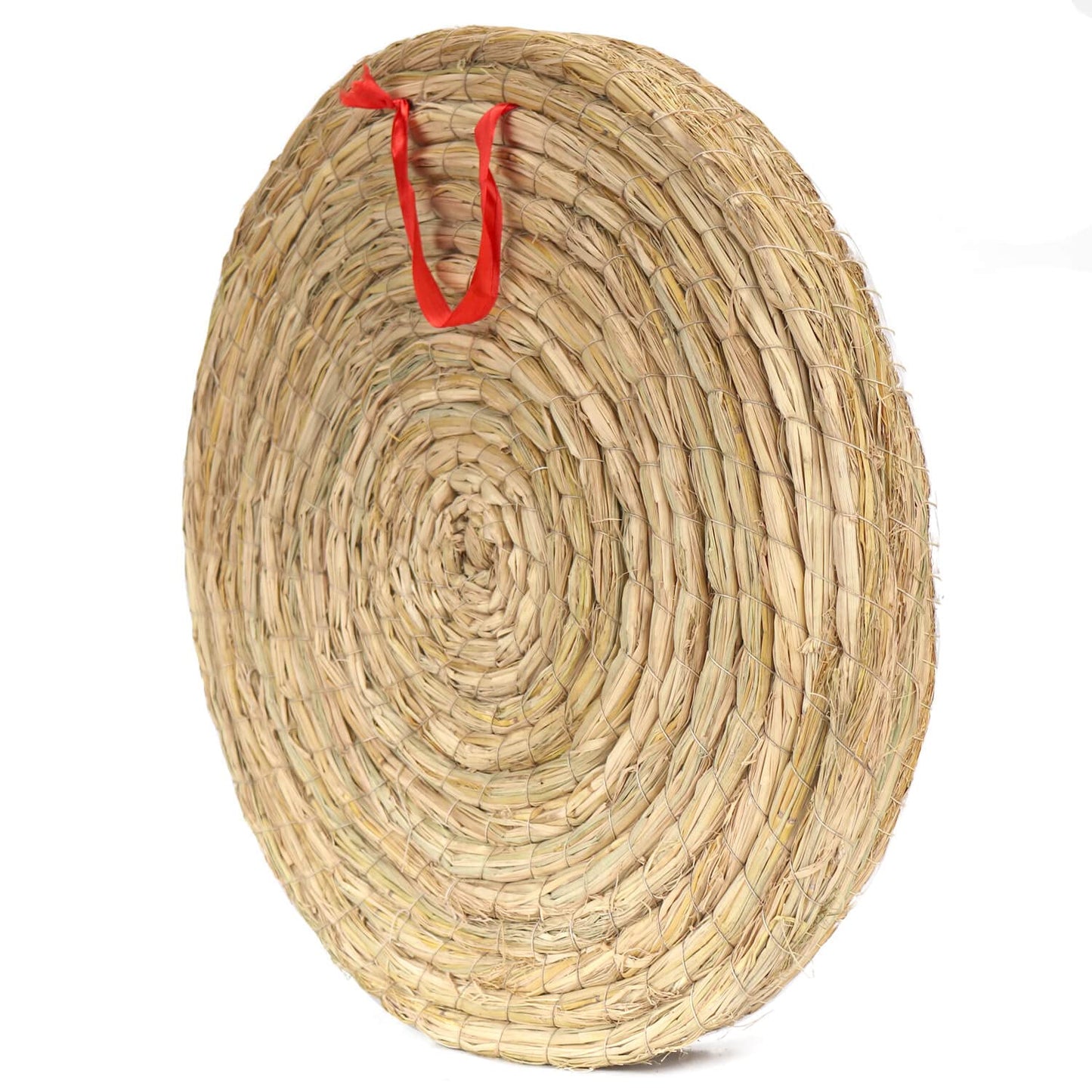 DOSTYLE Archery Targets Traditional Solid Straw Round Archery Target Shooting Bow Coloured Rope Target Face Three Layer for Shooting Practice