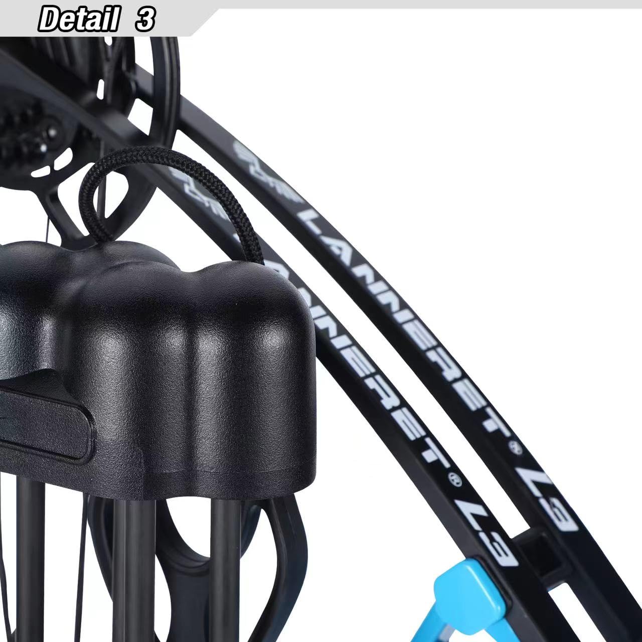PANDARUS Compound Bow Set 10-40lbs for Pull Child Right Hand Lightweight Design Bow Adjustable 16"~28" Draw Length IBO 290fps New 2023 Professional Set (Black Right-Handed Bag Pro)