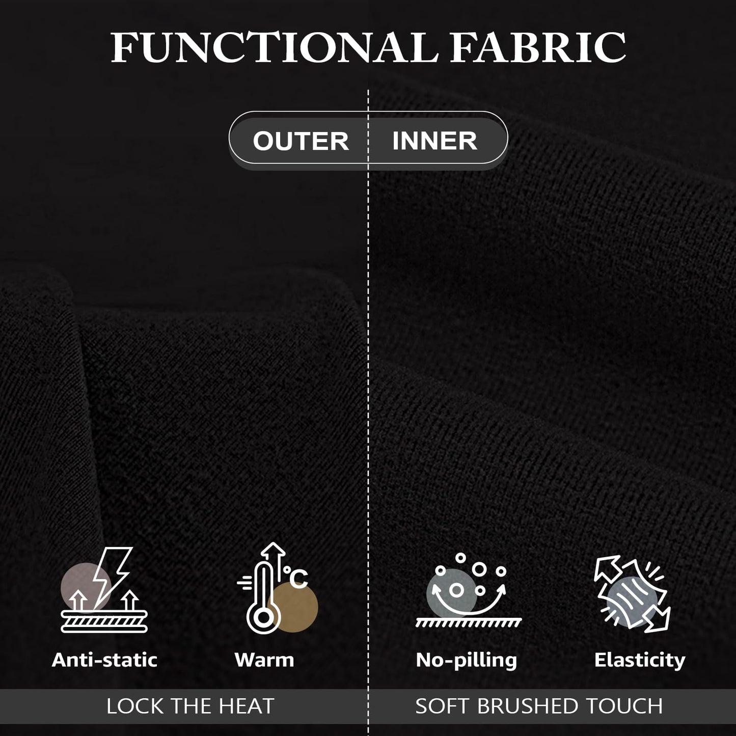 LEYSHE Thermal Tank Top Shirt Fleece Lined Undershirt Sleeveless Camisole Thermal Tops Warm Base Layer Winter Cold Weather