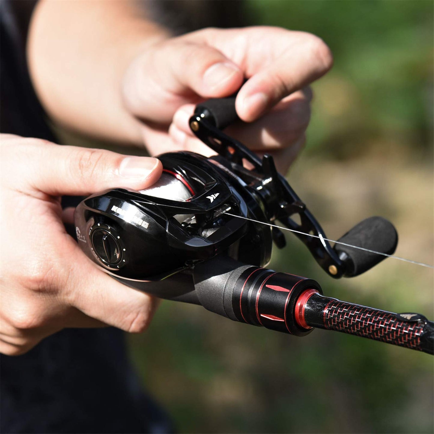 KastKing Royale Legend II Baitcasting Reels, Gear Ratio 7.2:1, Left Handed Fishing Reel