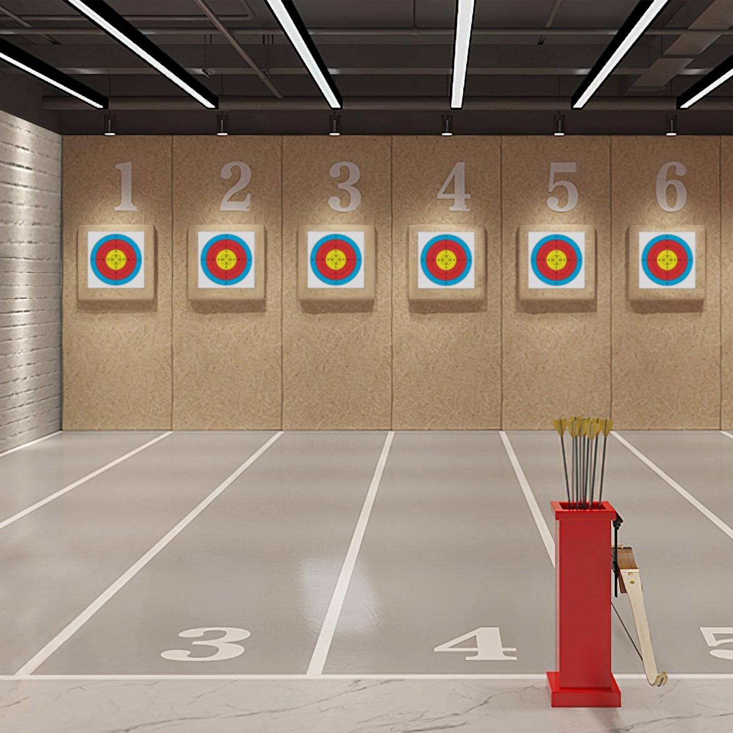 MOLFUJ Archery Targets Paper, 20pcs/50pcs Bow and Arrow Targets for Hunting Backyard, Archery Target Practice Accessories(5 Rings,15.7x15.7in)