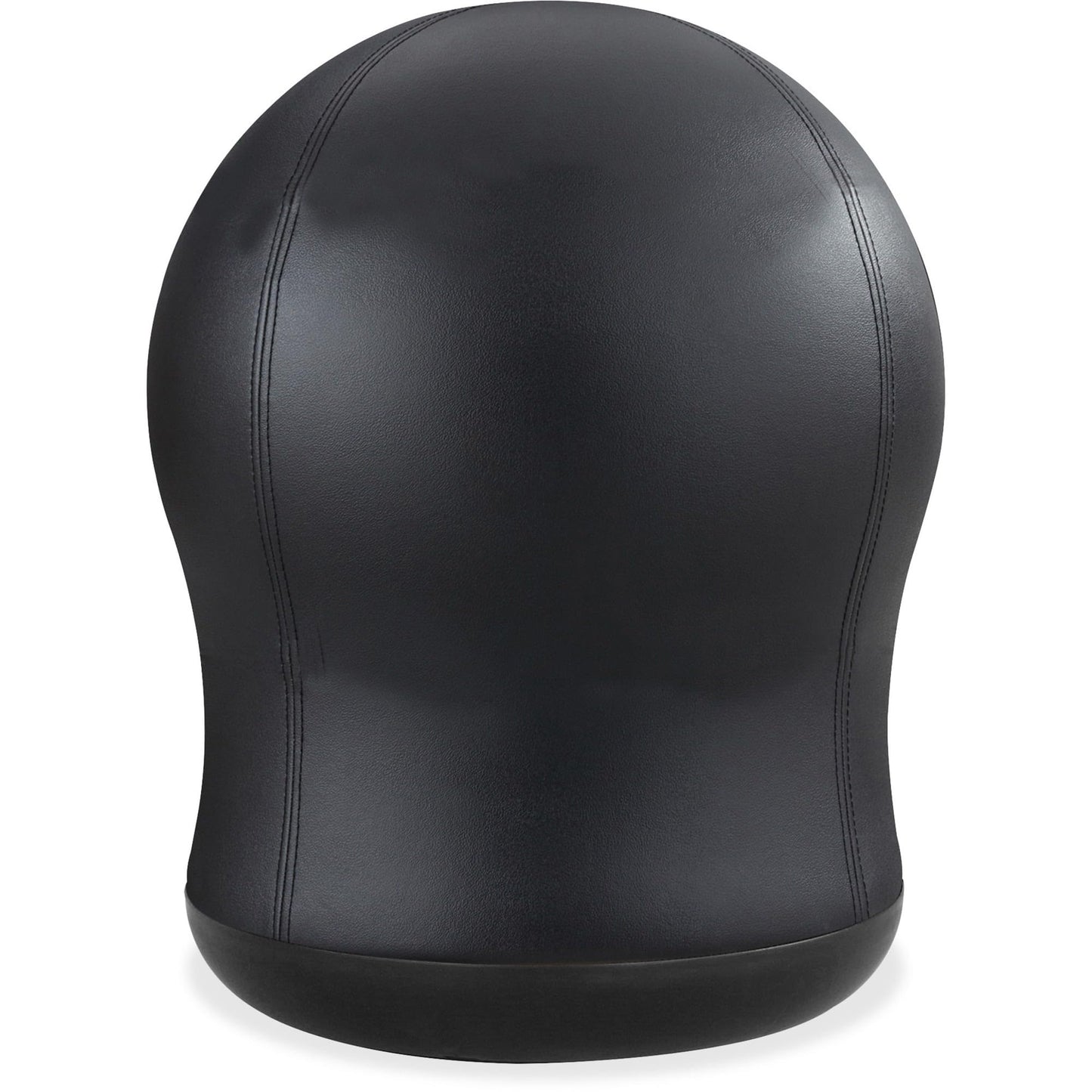 Safco Zenergy Swivel Ball Chair, Anti-Burst, Vinyl Exercise Ball Chair for Home, Office & Classroom, Ideal for K-12, Supports Active Seating, Black Vinyl