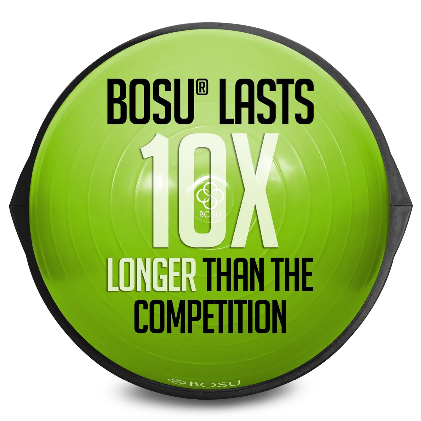 BOSU Home Balance Trainer with Pump, Green/Black