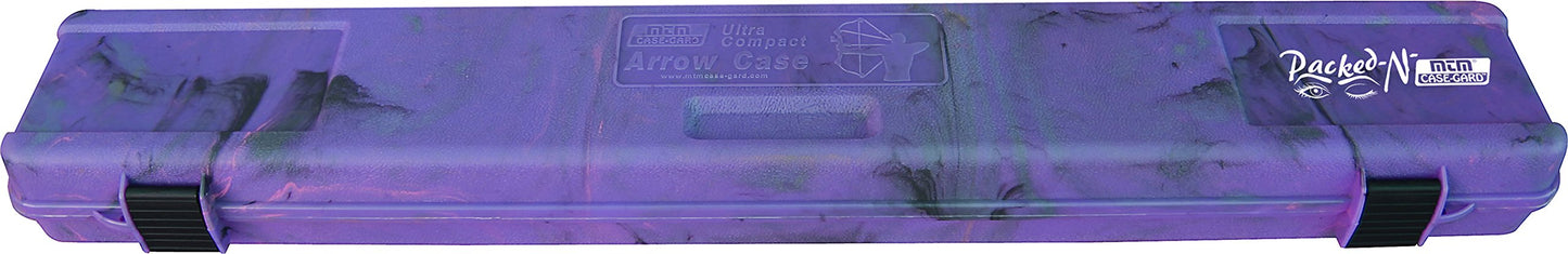 MTM Ultra Compact Arrow Case (Purple Camo), Large