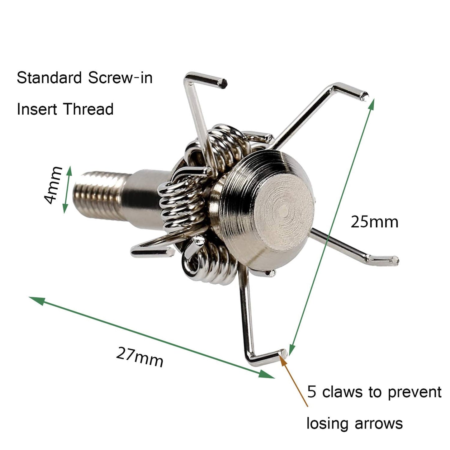 Ontsho 12 PK Small Game Broadheads 100 Grain Archery Hunting Arrow Tips with Broadhead Case Blunt Judo Points Arrow Heads for Stump&Target Shooting