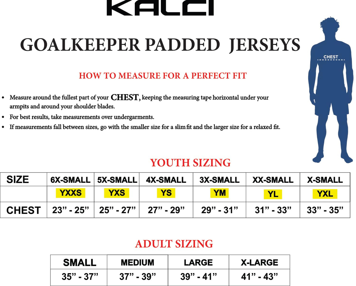 Kalci Hidden Chest Padding Soccer Goalie Jersey Youth & Adult Long Sleeves Elbow Padded Goalkeeper Shirt for Boys & Girls (Lavender - XX-Small)